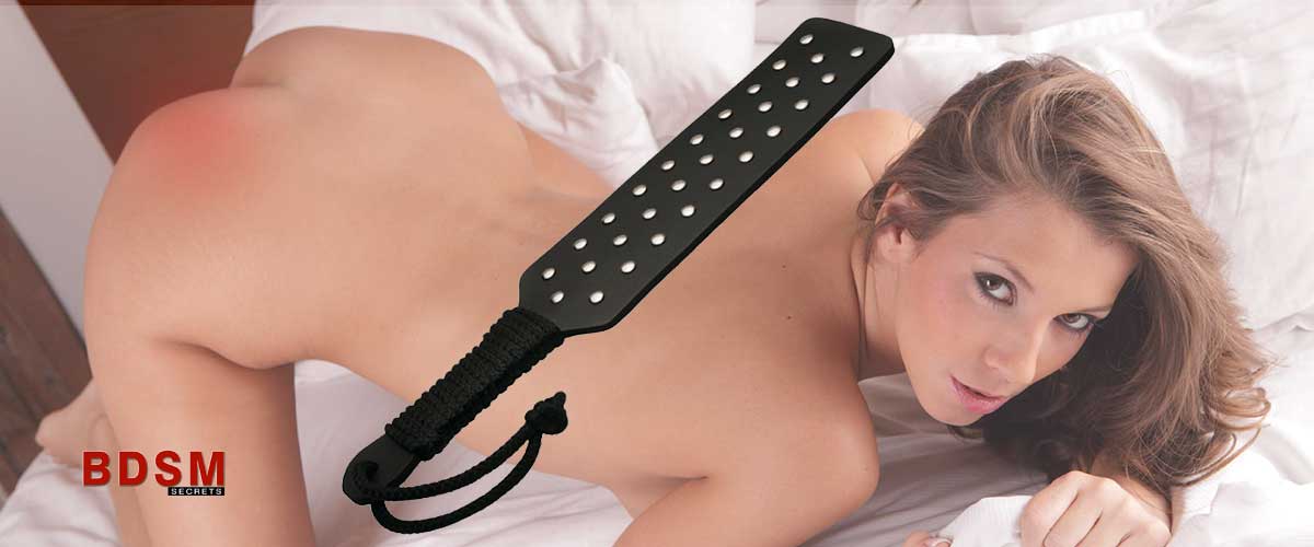 BDSM paddle for impact play